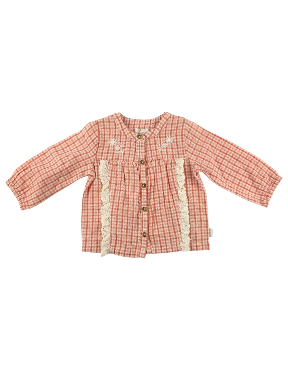 Noppies,Baby Girls Rose Dawn Blouse Navajo Long Sleeve, 4-6M